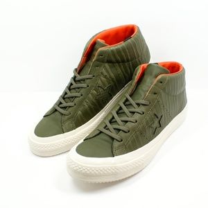 converse one star counter climate leather mid